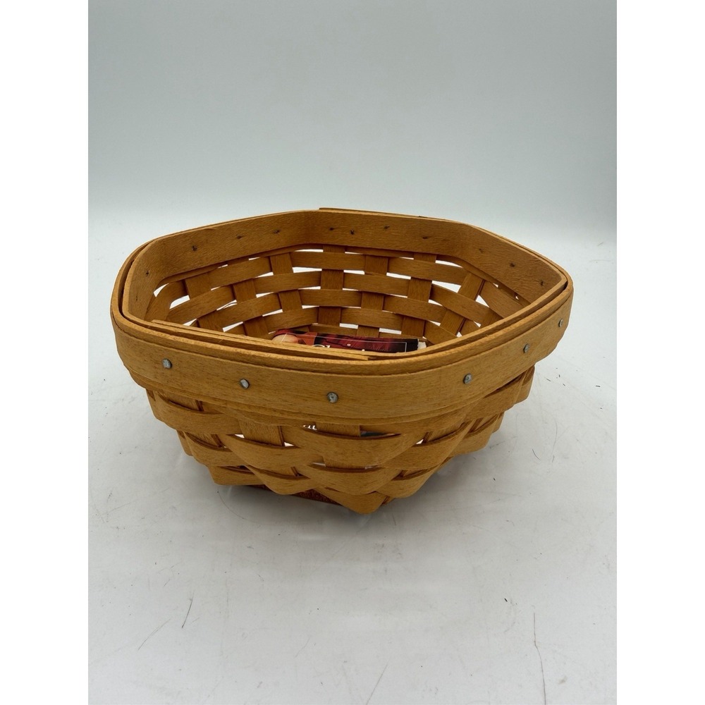 🧺 Longaberger 2000 7" Generations Basket 🧺 Authentic Handwoven Collectible-EUC